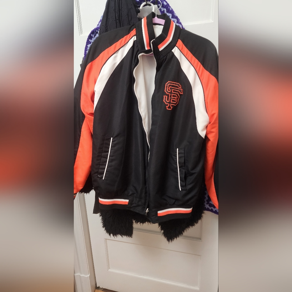 SF giants reversible jacket